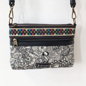 Sakroots Crossbody Bag, Spirit Desert Print, Removable Strap
